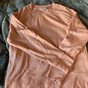 light pink pullover/sweater